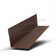 Планка угла внутреннего 50х50х3000 (VALORI-20-Brown-0.5)