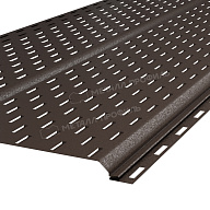 Софит МЕТАЛЛ ПРОФИЛЬ Lбрус-XL-14х335 (VALORI-20-DarkBrown-0.5)